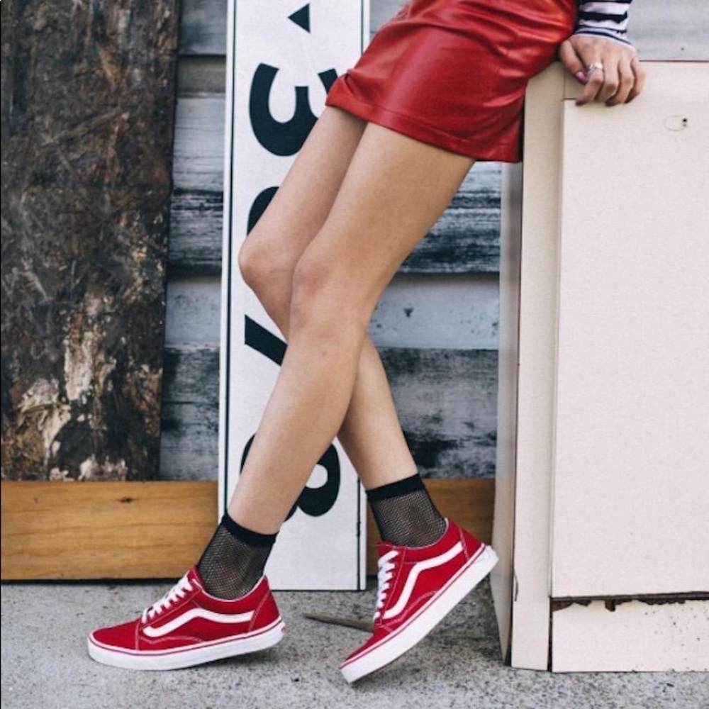 Red Vans